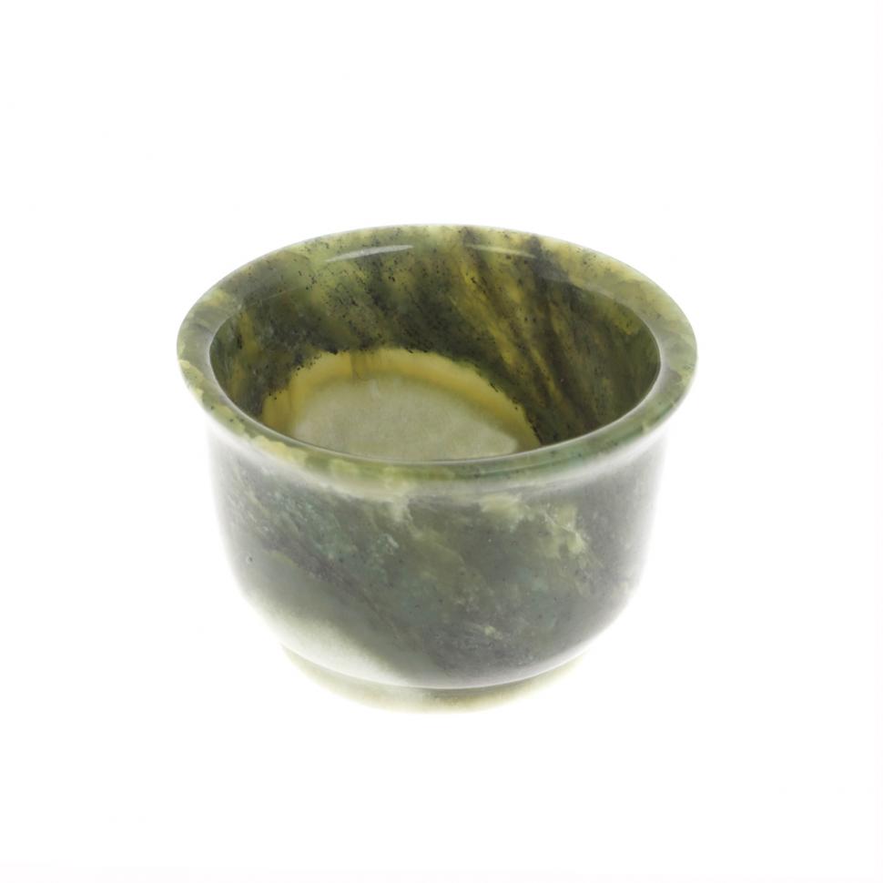 Пиала из нефрита 6х6х4 см фото 1 — 