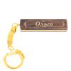 Брелок именной "Ольга" камень обсидиан фото 1 — 
