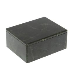 Шкатулка из нефрита 10х7,5х4 см — 