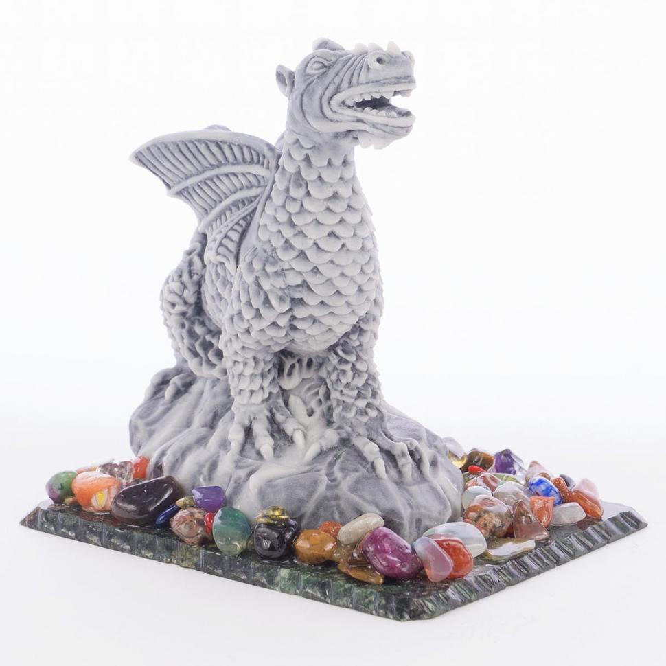 Сувенир "Дракон" из мрамолита фото 1 — 