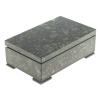 Каменная шкатулка из эвдиалита 10,5х6,5х4см фото 1 — 