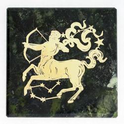 Магнит знак зодиака &quot;Стрелец&quot; змеевик — 