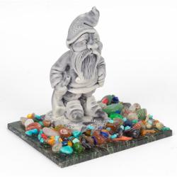 Сувенир &quot;Гном с киркой&quot; из мрамолита — 