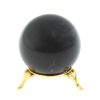 Шар из черного змеевика 5,5 см фото 2 — 