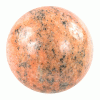Шар 8,5 см из натурального розового мрамора фото 1 — 