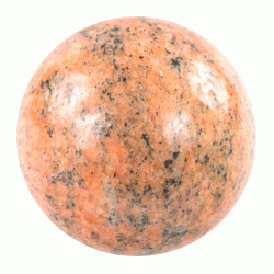 Шар 8,5 см из натурального розового мрамора — 