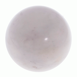 Шар 11 см белый мрамор — 