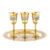 Набор рюмок на подносе "Изящный" 40 мл Златоуст фото 1 — 