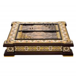 Нарды &quot;Орнамент&quot; пейзажная яшма Златоуст — 