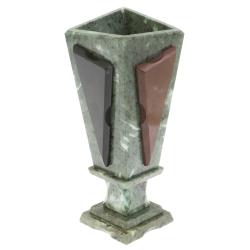 Подарочная ваза из камня &quot;Силуэт&quot; 10х10х29 см — 