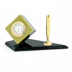 Настольный мини-набор &quot;Кубик&quot; офиокальцит — 