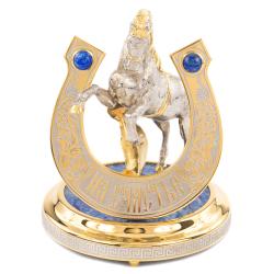 Сувенир &quot;Подкова на счастье&quot; лазурит — 