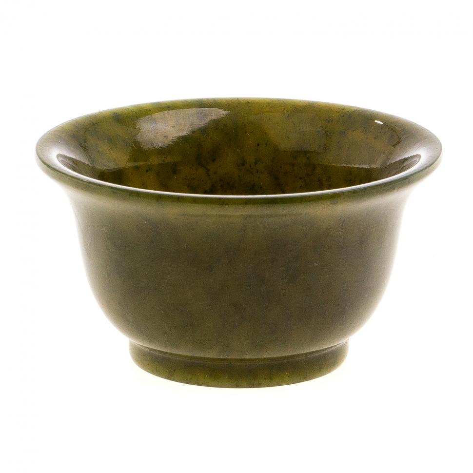 Пиала соусник из нефрита 7,5х4 см фото 1 — 