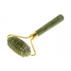 Массажер роликовый рельефный из нефрита Бовена 6х10,5х2 см — 