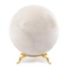 Шар 8,5 см из натурального белого мрамора фото 2 — 