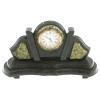 Настольные часы "Летучая мышь" камень змеевик фото 1 — 