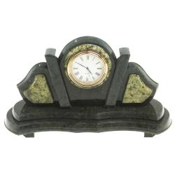 Настольные часы &quot;Летучая мышь&quot; камень змеевик — 