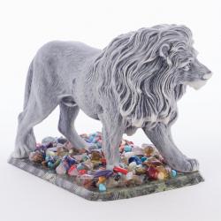 Сувенир &quot;Лев большой&quot; из мрамолита — 