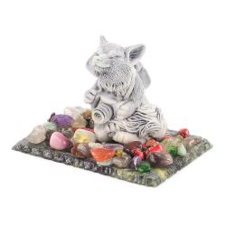 Сувенир из мрамолита &quot;Лис турист&quot; — 