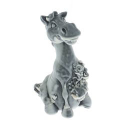 Статуэтка &quot;Конь с букетом (шарж)&quot; из мрамолита — 