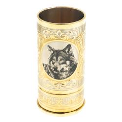 Стопка гильза &quot;Волк&quot; 40 мл Златоуст — 