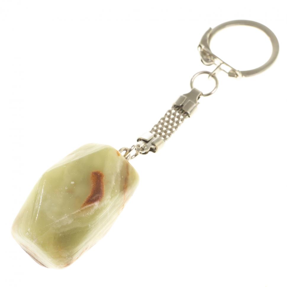 Брелок из оникса "Бриллиант" 3х2х2 см фото 1 — 