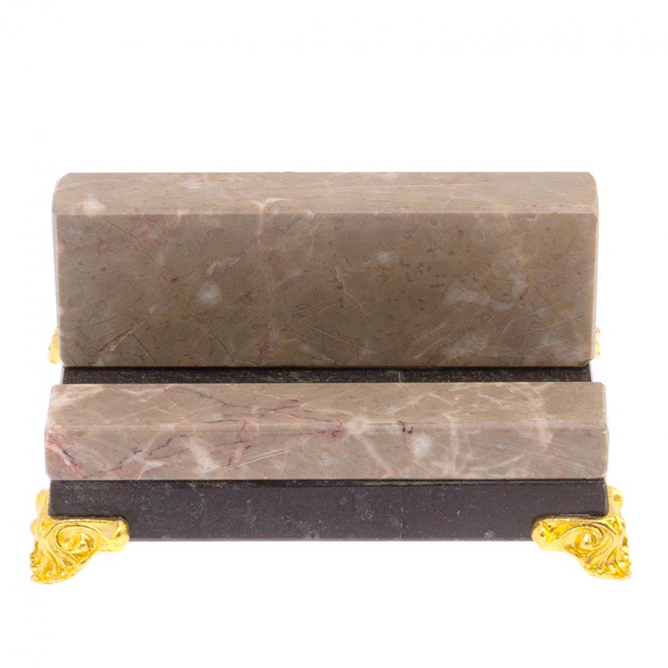 Подставка под смартфон камень бежевый мрамор фото 1 — 