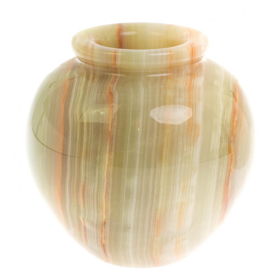 Ваза из оникса 15х15х13 см (6) фото 1 — 