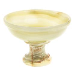 Ваза для фруктов, конфетница из камня оникс 10х10х7 см (4) — 