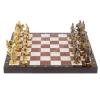 Шахматы подарочные "Богатыри" мрамор лемезит доска 40х40 см фото 2 — 