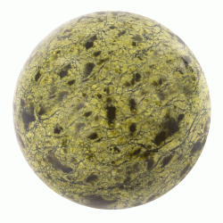 Шар 6,5 см зеленый змеевик — 