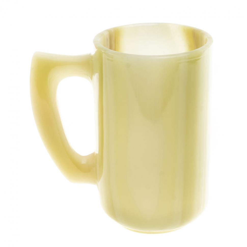 Кружка пивная из камня оникс 11х7,5х12,5 см 350 мл фото 1 — 