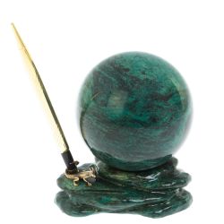 Композиция &quot;Ящерица на скале&quot; с ручкой, шар 9,5 см — 