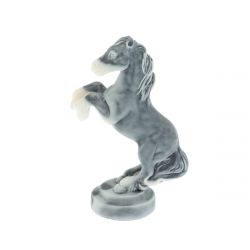 Статуэтка &quot;Конь на дыбах&quot; средний из мрамолита — 