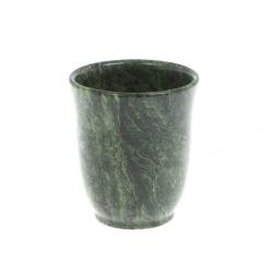 Кружка из змеевика для кофе и чая 7х7х7,5 см — 