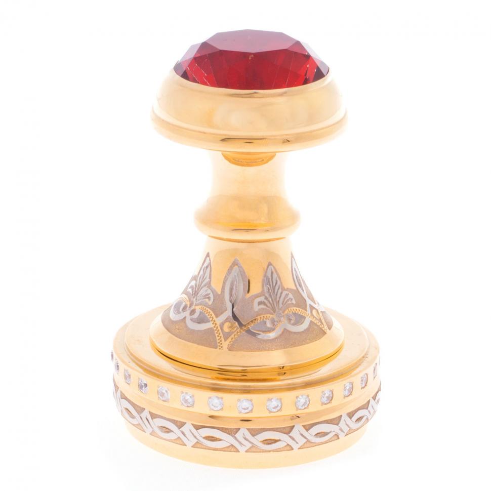 Оснастка для печати "Рубин" круглая в подарочной коробке Златоуст фото 1 — 