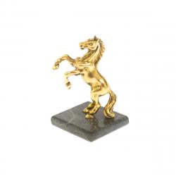 Сувенир &quot;Лошадка&quot; змеевик металл — 