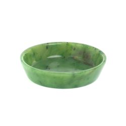 Тарелка Орешница из нефрита 8,5х8,5х2 см — 