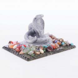 Сувенир &quot;Кобра&quot; из мрамолита — 