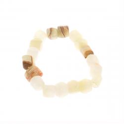 Браслет из оникса 16 бусин / 1 см — 