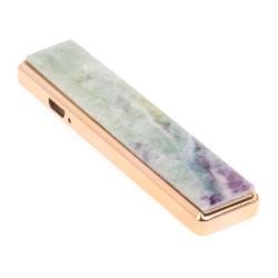 USB зажигалка из зеленого флюорита — 