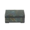 Шкатулка из камня лабрадор 10х6,5х5 см фото 2 — 