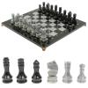 Шахматы с каменными фигурами мрамор гранит 44х44 см фото 1 — 