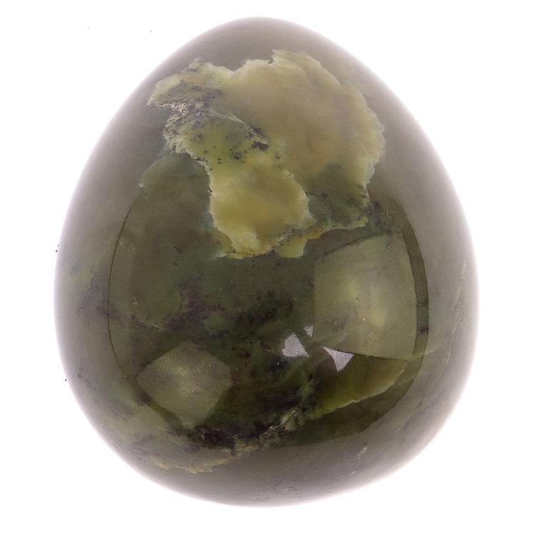 Яйцо нефритовое 5,5х7 см фото 1 — 
