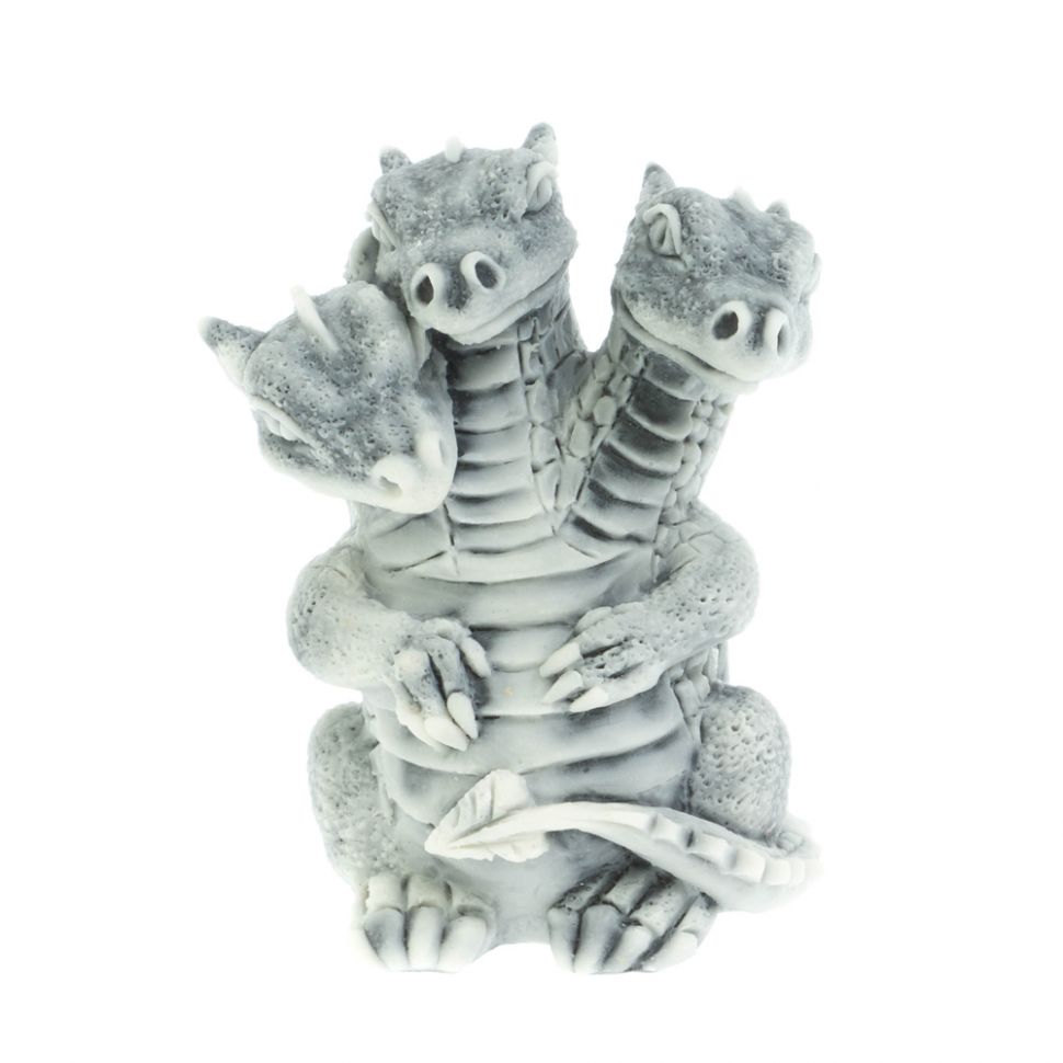 Статуэтка "Змей-Горыныч" из мраморной крошки фото 1 — 
