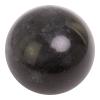 Шар из черного змеевика 6,5 см фото 1 — 
