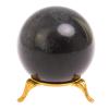 Шар из черного змеевика 6,5 см фото 2 — 