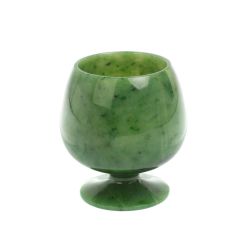 Коньячный бокал из нефрита 280 мл 8,5х8,5х9 см — 