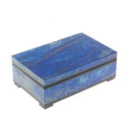 Шкатулка из лазурита 12х7,5х4,4 см — 