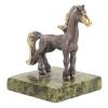 Статуэтка из бронзы на подставке "Лошадка" фото 1 — 